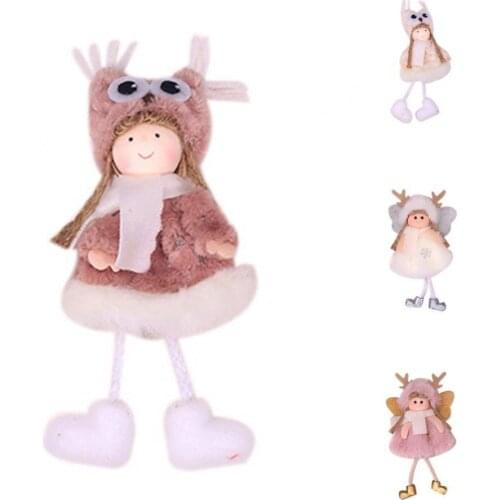 Delicate Great Elk Angel Doll Pendant Tree Hanging Ornaments Lightweight Hanging Doll Stylish for Party