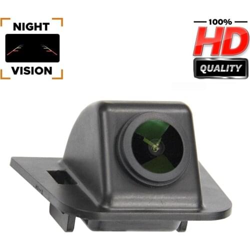 Reversing Camera 1280x720p Integrated in Number Plate Light License Rear View Backup camera for Toyota Prius XW30 MK3 2009~2015