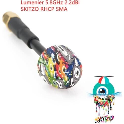 Lumenier AXII 2 5.8GHz 2.2dBic Gain Antenna SKITZO Hydro Dip SE RHCP SMA for RC Drone FPV Racing Freestyle QAV-R 2 SKITZO Frame