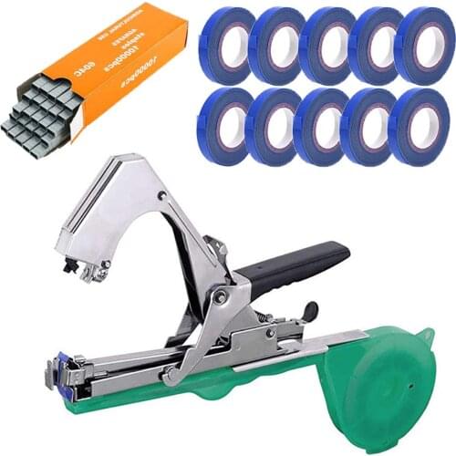 Garden Tools Garter Plants Branch Hand Tying Binding Machine Minced Vegetable Tapetool Tapener Tapes Home