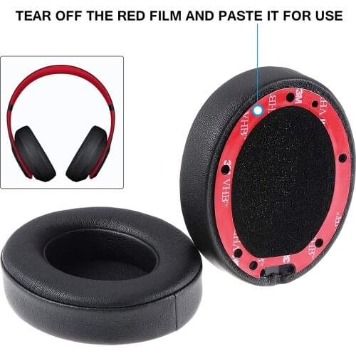 Replacement Ear pads for Beats Studio 2.0 & 3.0 Wired/Wireless Headphones Headset Ear Cushion, Ear Cups, Earpads with Soft Prote