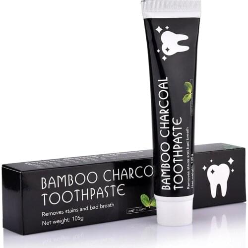 Tooth Care Bamboo Natural Activated Charcoal Teeth Whitening Toothpaste Oral Hygiene Dental Dropshipping