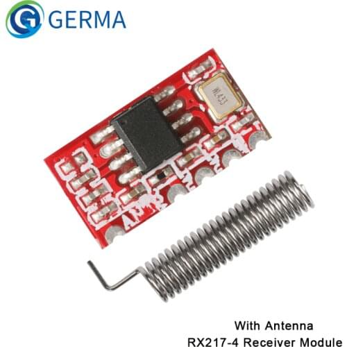 GERMA 433Mhz Universal Wireless Remote Control Switch RF Relay Receiver Module Low Power For Light Relay Receiver With Antenna