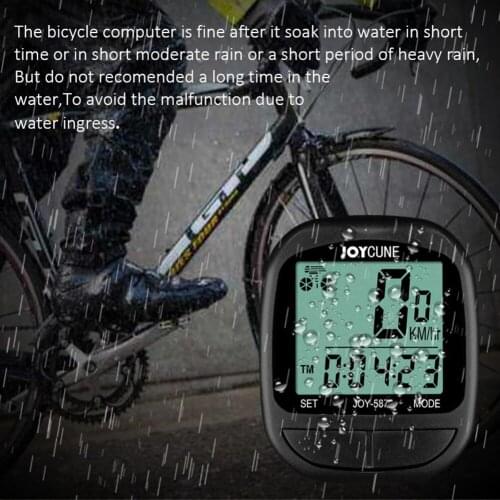 Universal Mini Cycling Speed Sensor Waterproof Bicycle Computer Wired Cycling Bike Speedometer Odometer Stopwatch