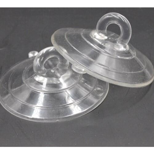 1Pcs/Pack 85MM Super big Space Capsule Cat Litter Sucker Clear Suction Cup Sucker Pads for Window Wall Hook Hanger