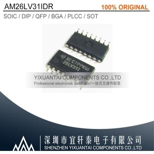 10pcs/lot 50pcs/lot 100pcs/lot Free shipping 100% original AM26LV31IDR AM26LV31I 26LV31I SOP16