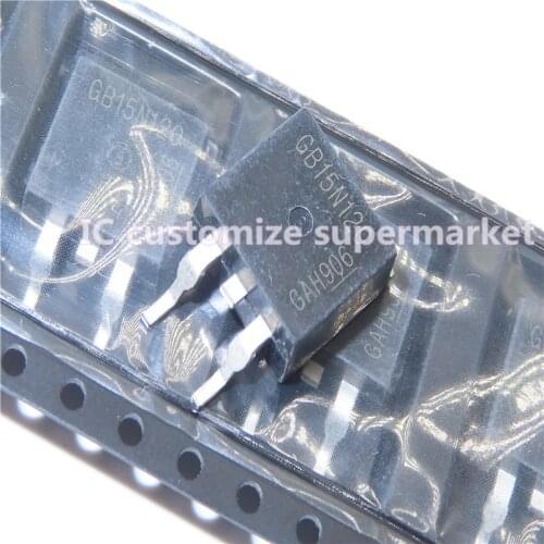 10PCS/LOT GB15N120 SGB15N120 TO-263 1200V 15A SMD Triode