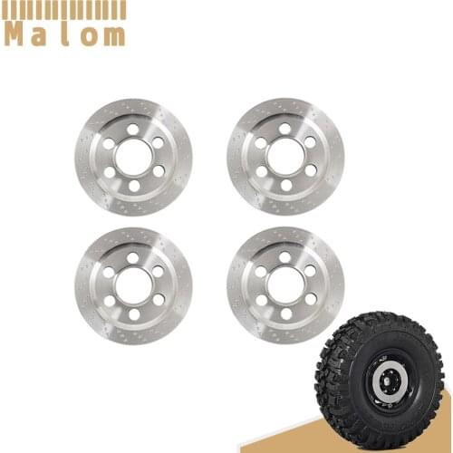 2PCS/4PCS Stainless Steel Counterweight Balance Weight for 1.9 2.2 inch Wheel Rims Traxxas TRX4 TRX6 Axial SCX10 90046 GEN8 TF2