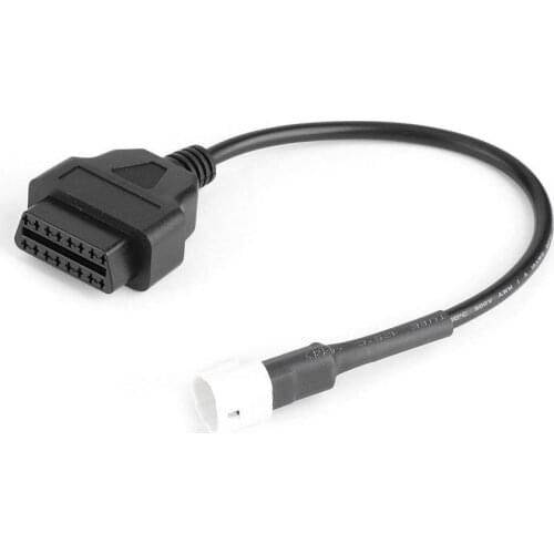 3 Pin to OBD2 Fault Code Scanner Motorcycle Diagnostic Cable for Yamaha X-MAX N-MAX MT-125