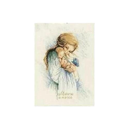 FREE Shipping Top Quality counted cross stitch kit Hug Me Mom Baby Hugs, cross stitch to mother
