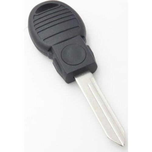 Transponder Chip Key Case Shell for Chrysler Dodge Jeep Replacement Blank Key Cover New Blade -Y170 NO LOGO Cocolockey