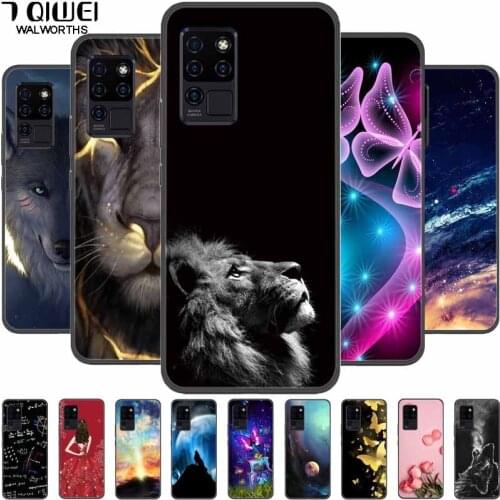 For Oukitel C21 Case Soft Silicone Back cover phone cases for Oukitel C21 Pro / C22 Funda Black Bumper for OukitelC21 C 21 Coque