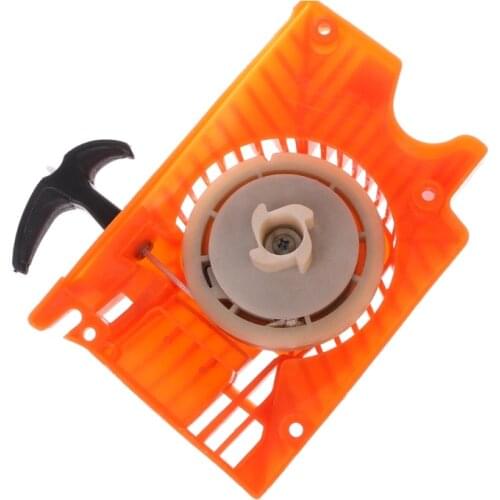 Lawn Mower Single Recoil Pull Start Starter For Chinese Chainsaw 4500 5200 5800