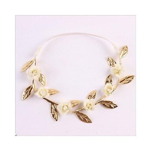 Cute Rose Flower Headband Headwear Infant Baby Girls Hair Accessories 4 Colors