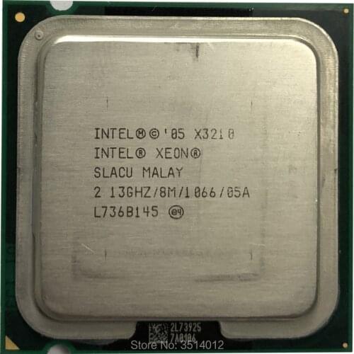 Intel Xeon X3210 2.1 GHz Quad-Core CPU Processor 8M 105W 1066 LGA 775