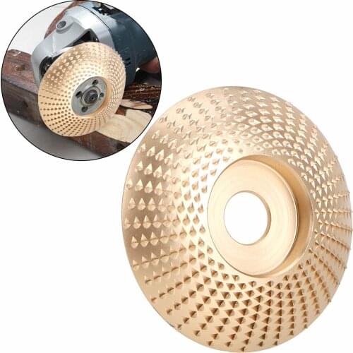 Sanding Wood Carving Tool For Angle Grinder 4 inch Bore Abrasive Disc Tool High Quality Wood Grinding Wheel Rotary Disc
