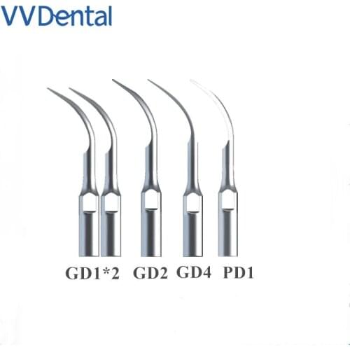 Dental supragingival scaling tip perio scaler tip fit for WOODPECKER-DTE, SATELEC for teeth whitening