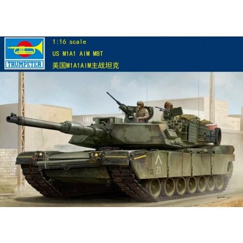 Trumpeter 1/16 00926 US M1A1 AIM MBT Tank model kit