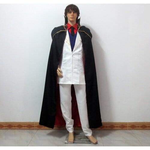 Umineko When They Cry Umineko no Naku Koro ni Battler Ushiromiya Jyouji George Party Halloween Uniform Outfit Cosplay Costume