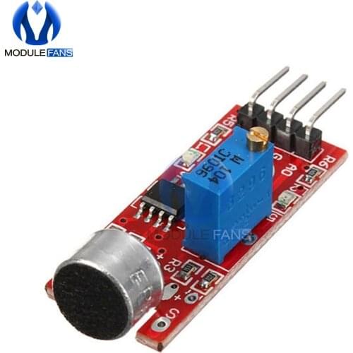 High Sensitive Microphone Sound Sensor Detection Module For Arduino AVR PIC 5V DC Power Supply Analog Output Module