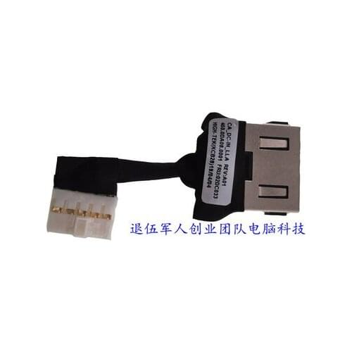 Tomada de potência porto de carregamento dc no cabo para for lenovo thinkpad yoga 11e série 00hw186
