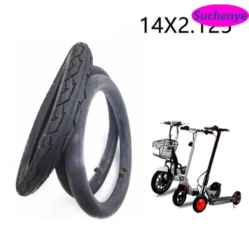 14x2.125 54-254 bike folging Electric scooter tyre 14*2.125 tyre tube for Many Gas Electric Scooters 14 inch E-bike wheel tire