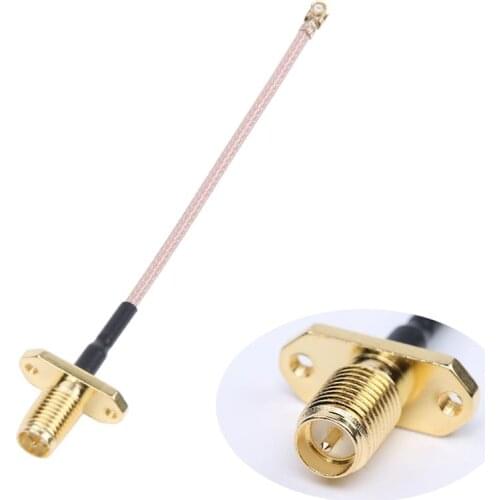 2pcs/1pair iFlight iPex/UFL Straight to RP-SMA Female / SMA Female Adapter Cable 90mm for FPV part