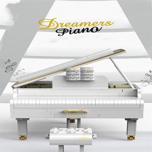 The White Piano APP Controls The Playing of Valentines Gifts and The Assembling of Toy Blocks