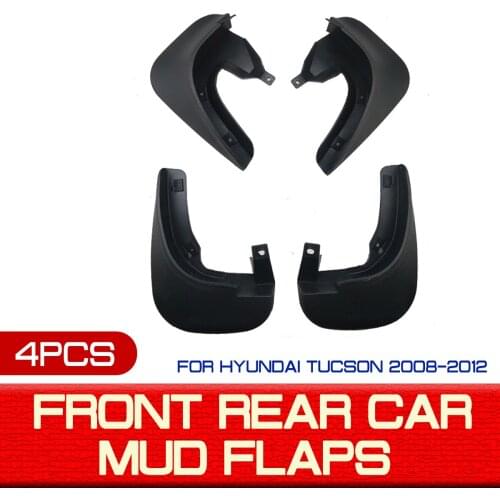 Car Front Rear Car Mudguards Fender for HYUNDAI TUCSON 2008 2009 2010 2011-2019 Flares Mud Guard Flap Anti Splash Mudflaps