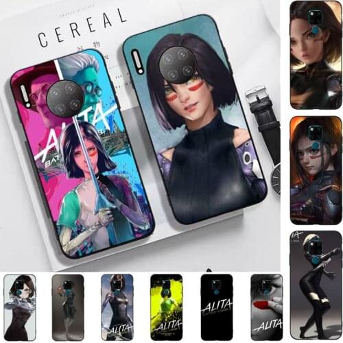 Alita Fighting Angel Phone Case for Huawei Mate 20 10 9 40 30 lite pro X Nova 2 3i 7se