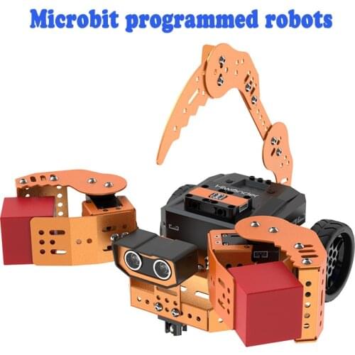 Cheap Micro Bit Robot Programmed Robot Qdee//Speech Recognition/Obstacle Avoidance RobotToy