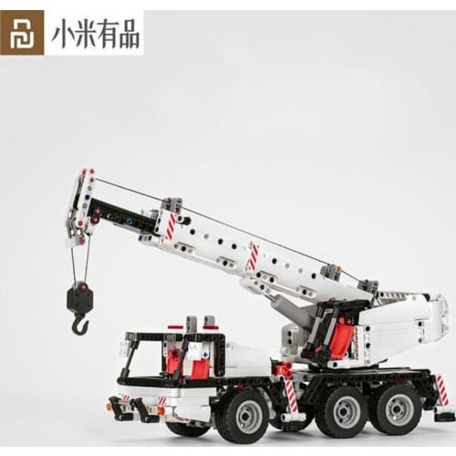 Youpin Mitu Building Blocks Engineering Crane Engineering Car Robot Educational DIY Toys Truck for Kids Christmas Gift