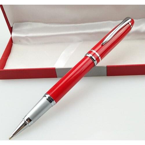 Creative China Red Business Office Sign Pen Luxurious Ballpoint Pens For Student Writing Back To School Stationery Supplies 3753