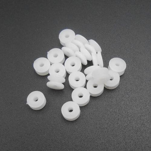 30PCS 5MM Plastic Pulley Gear Model Motor Wheels Outer Dia.5mm Shaft Pulleys Inner Dia.1.5mm 1.45MM White 30PCS/LOT HQ *FD174X30