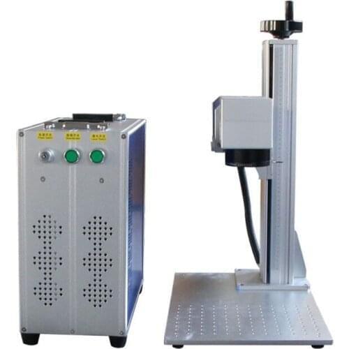 Portable Mini Fiber Laser Marking Machine Price desktop Metal Jewelry Logo laser engraving machine Raycus source