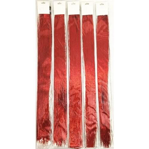 PRODİVA HAIR ACCESSORIES KLİPSLİ SILVERY HAIR İPİ-RED-10 PACK/20 PCS