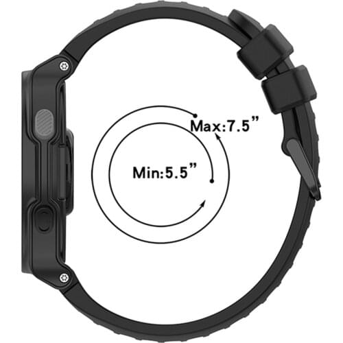 Two-colors Watch Band Wristwatch Strap Bracelet Belt With Tools for Garmin Forerunner 220 630 735XT