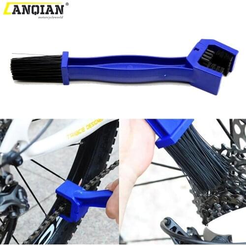 For yamaha fz1 fazer fz6r fz8 xj6 fz6 mt-09 FZ-09 mt07 mt-07 XT660R XT660X Motorcycle Bike Chain Maintenance Cleaning Brush