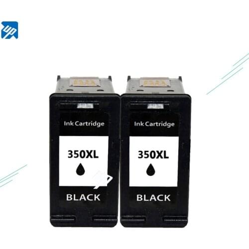UP 2 x replacement for HP 350XL BLACK INK CARTRIDGE HIGH CAPACITY XL 5275 4210 4272 5273 4283 4345 5250 5293 Officejet J6450