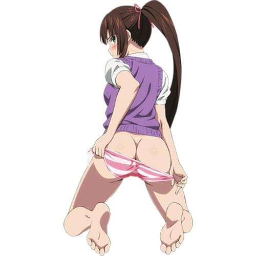 Super Sexy Personality Anime Girl Strike The Blood Kirasaka Sayaka Car Stickers Accessories Motorcycle Cover Scratches PVC