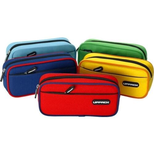 Capacity girl kawaii pencil pouch bag case multifunctional simple creative stationery cute pen for school tools office supplies