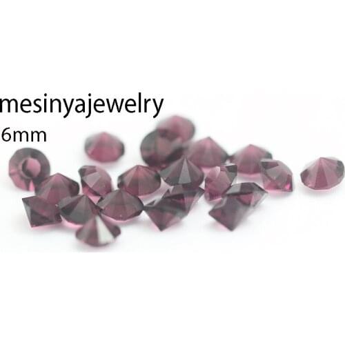10pcs 6mm February Purple rhinestone birthstone floating charms for glass locket Min amount $15 per order mixed items,FC-1