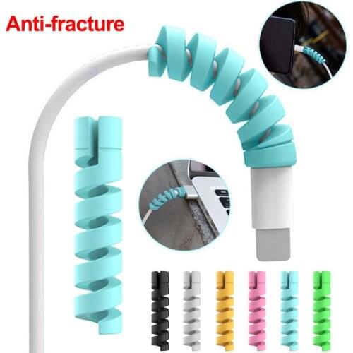 2-10pcs mobile phone charging cable protective cover, data cable protective cover creative protective cable cover, anti-breakage