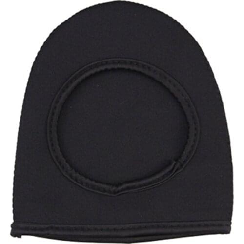 Cycling Shoe Covers Thermal Shoes Toe Cover Windproof Half Shoe Cover Water-Resistant for Mountain Road Cycling Shoes Black