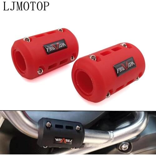 22-25-28mm Motorcycle Engine Crash Bar Protection Bumper Decorative Guard Block For Yamaha XMAX 125 250 400 300 VMAX 1700 1200