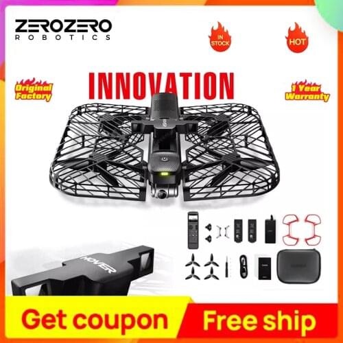 Hover Camera 1 2 Passport Self-Flying Drone 4k Video & 13MP Photography Auto-Follow PK DJI Spark Mavic pro 2 Camera Drone