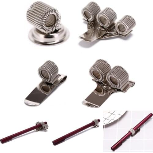 1PC Creative Magnetic Single Hole Doctors Nurse Uniform Pen Holder Clips Metal Pen Holder Wholesale