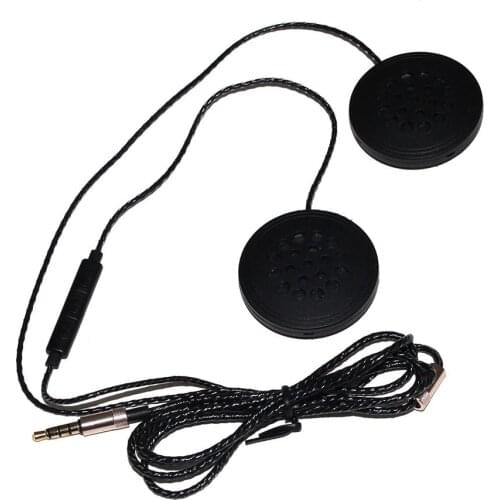 Motorcycle accessories T33 Motorcycle Motorbike Helmet Headset 3.5mm Wired Earphone Music Headphone hands-free function Earphone