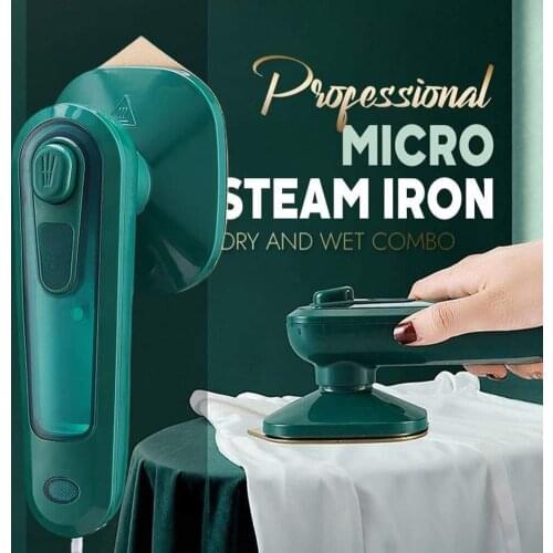 Portable Mini Handheld Hanging Iron Machine Sprayer Garment Clothes Dry Steamer Electric Fast-Heat Apparatus for Home Travel