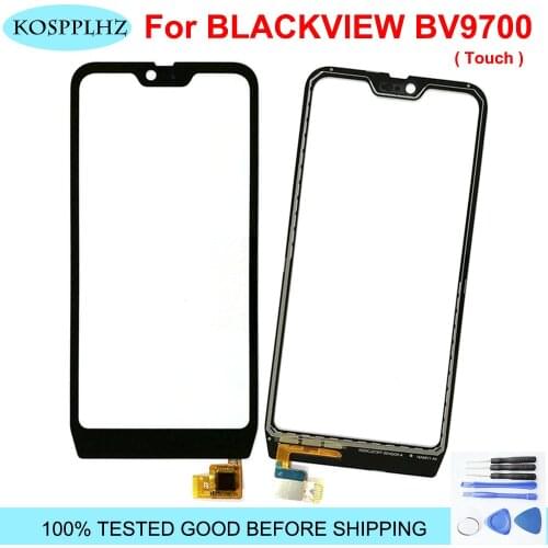 KOSPPLHZ 5.84" For Blackview Bv9700 Pro Touch Screen Panel Front Glass Digitizer bv 9700 Pro mobile phone accessories 2020 New
